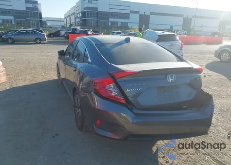2018 Honda Civic Ex-T из США, поврежденный, VIN JHMFC1F37JX038034